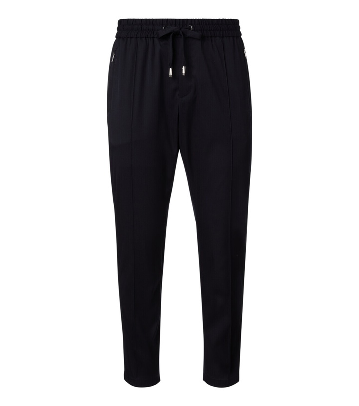 Photo: Dolce&Gabbana Wool-blend gabardine tapered pants