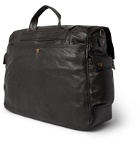 Belstaff - Waxed-Leather Messenger Bag - Black