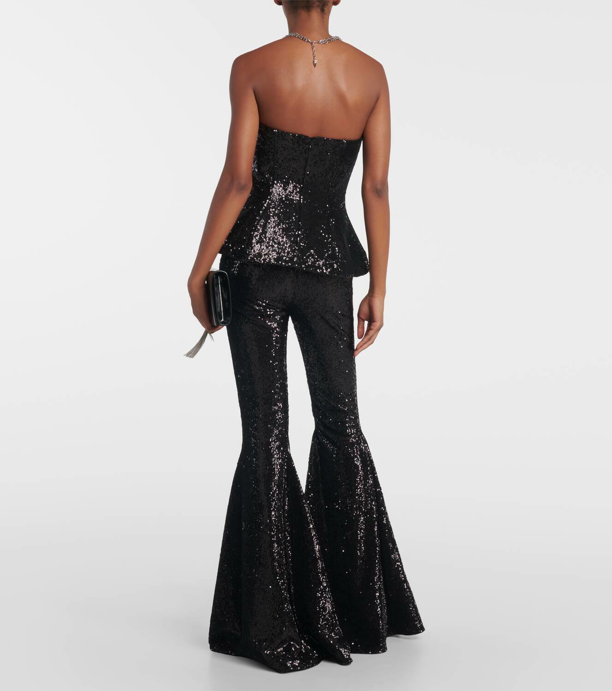 Giuseppe di Morabito Sequined bustier top