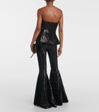 Giuseppe di Morabito Sequined bustier top