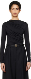 ANINE BING Black Bray T-shirt