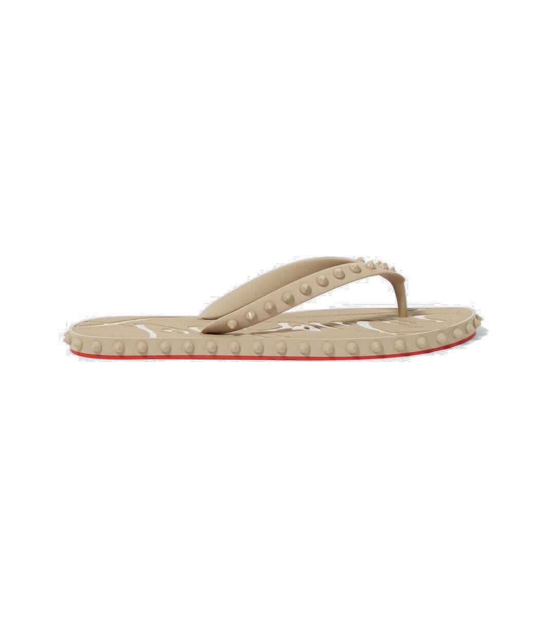 【Christian Louboutin】スーパールービ PVCスライド Christian Louboutin Super Loubi PVC slides Christian Louboutin