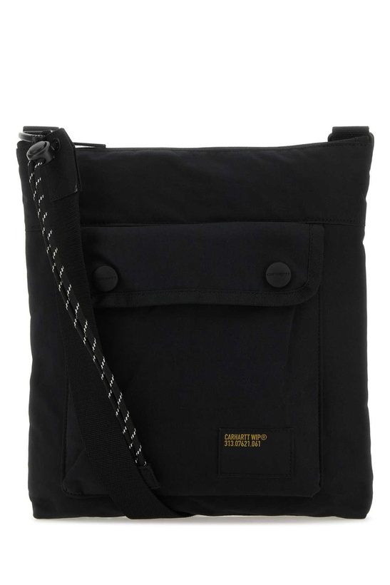 Photo: Carhartt Black Cotton Blend Haste Strap Bag