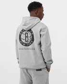 Bstn Brand Bstn & Nba Brooklyn Nets Hoody Grey - Mens - Hoodies