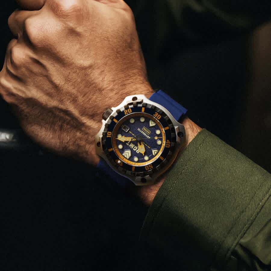 RGMT Minesweep Automatic Blue Dial Mens Watch RG-8070-01