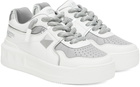 Valentino Garavani White One Stud Low-Top Sneakers