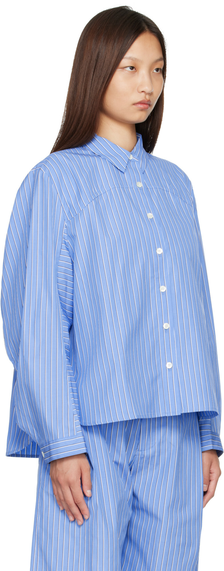 YMC Blue Kengo Shirt