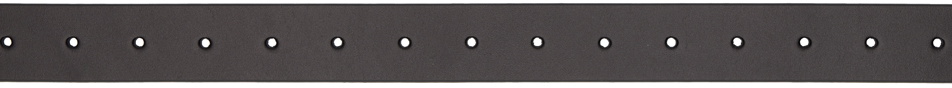 VETEMENTS Black Leather Belt