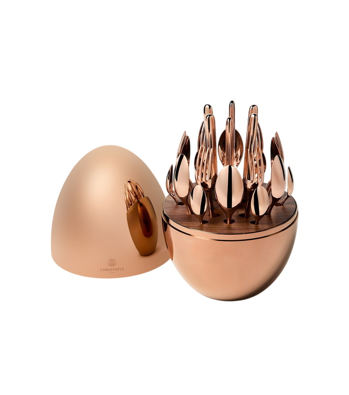 Photo: Christofle Mood Asia Precious 24-piece cutlery set