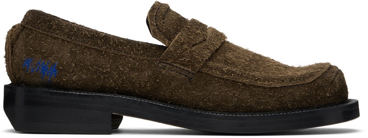 Photo: ADER error Brown Curve LF02 Loafers