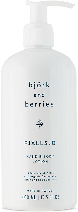 Photo: bjork and berries Fjällsjö Hand & Body Lotion, 400 mL