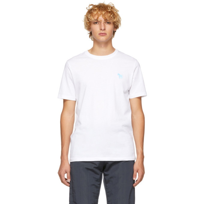 Photo: PS by Paul Smith White Horse Icon T-Shirt