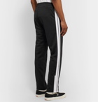 Palm Angels - Striped Tech-Jersey Track Pants - Black