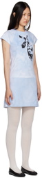 Rose Murdoch Blue Edith Minidress