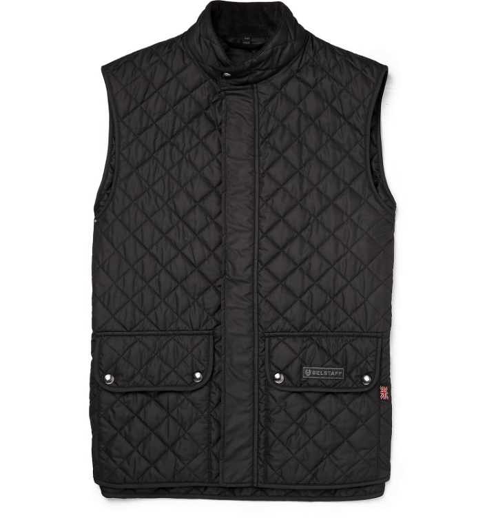 Photo: Belstaff - Slim-Fit Quilted Shell Gilet - Black