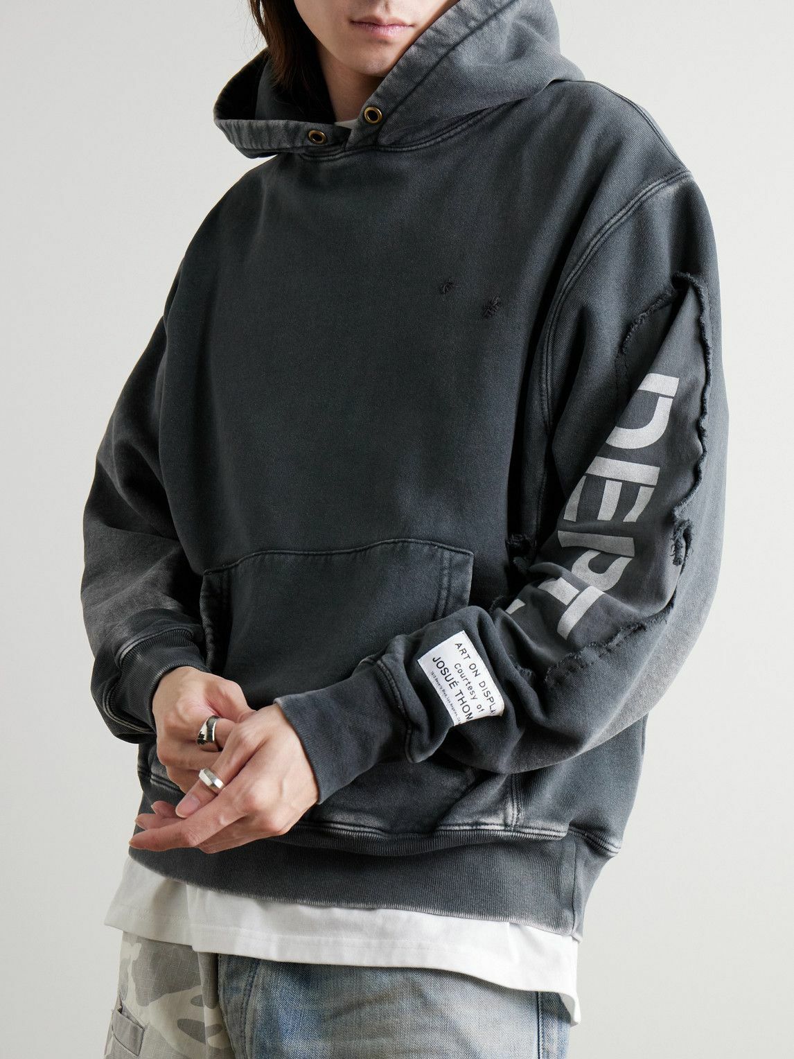【1011 Gallery】Gallery Logo Hoodie GALLERY DEPT. G PATCH FUCKED UP LOGO HOODIE | CREAM