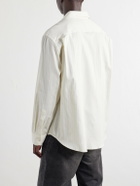 Studio Nicholson - View Striped Silk and Cotton-Blend Shirt - Neutrals