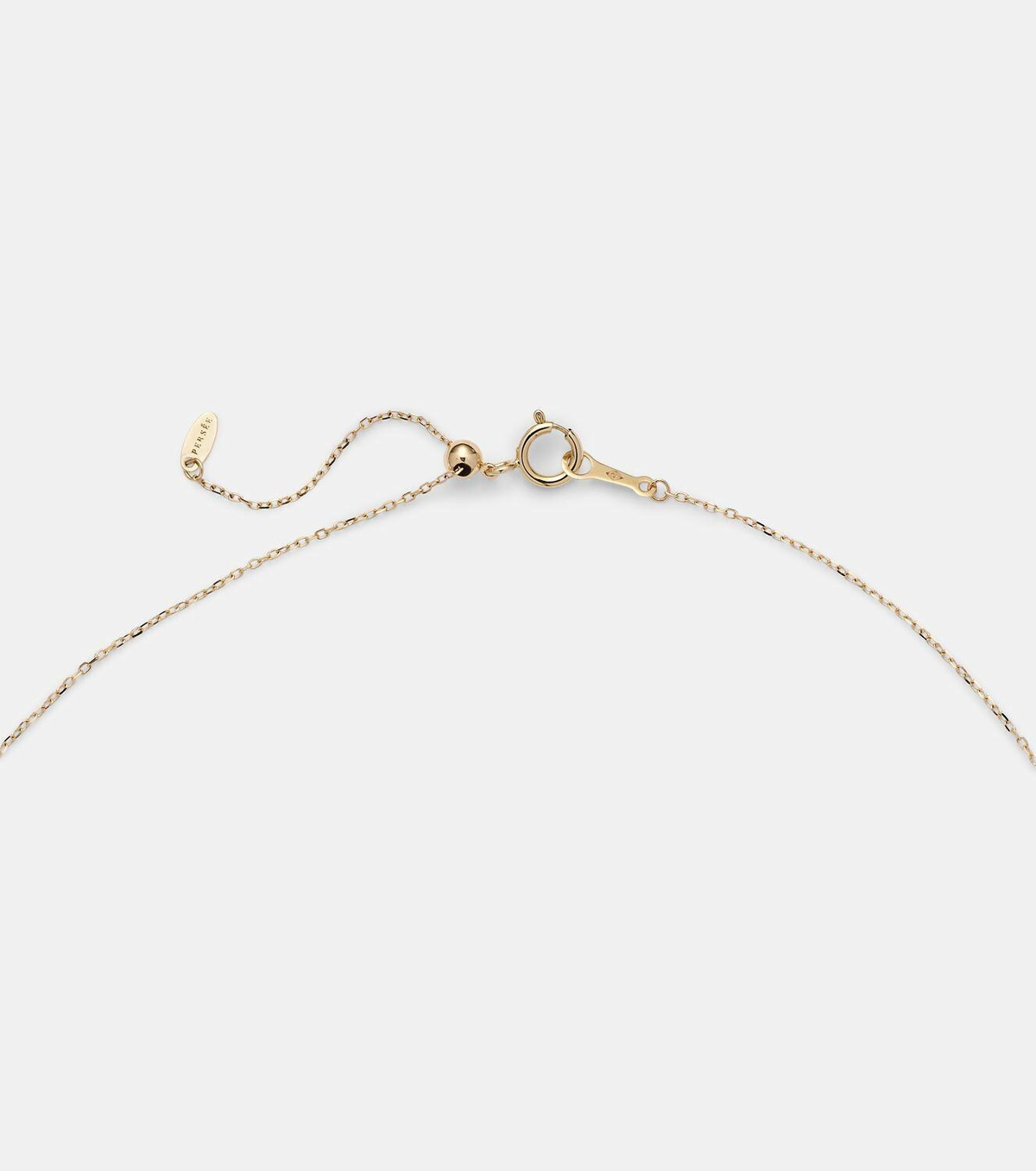 Persée 18kt gold necklace with diamonds