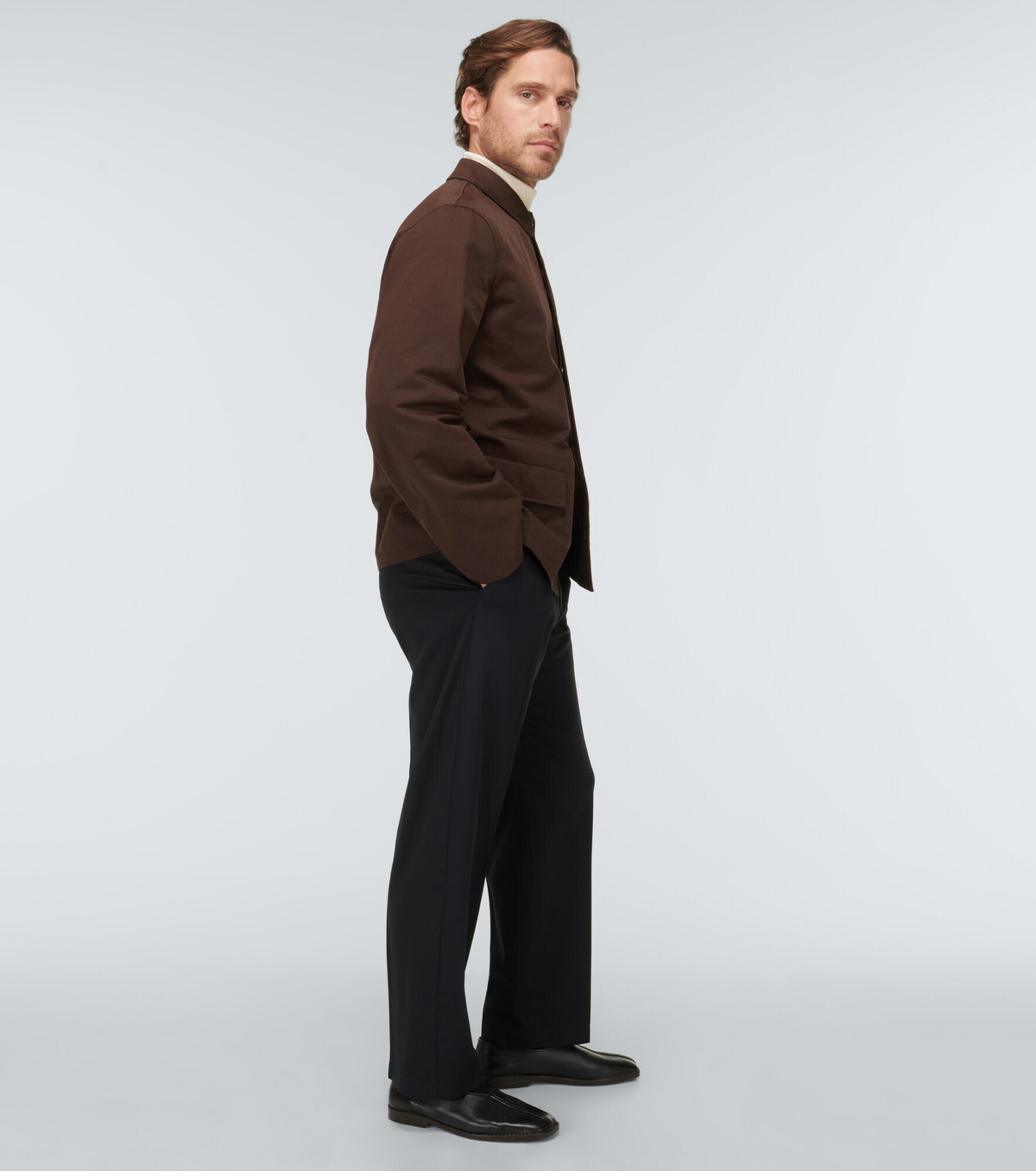 Men's Field Cotton Canvas Overshirt – La Garçonne