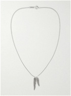 Marant - Silver-Tone Pendant Necklace