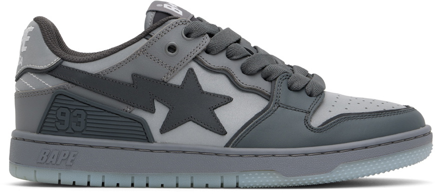 BAPE Gray SK8 STA #5 Sneakers A Bathing Ape