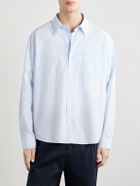 FRAME - Cotton-Poplin Shirt - Blue