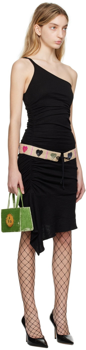 Puppets and Puppets Black Michael Stars Edition Midi Dress