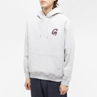 Gramicci Men's Big G Logo Popover Hoody in Ash Heather