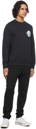 PS by Paul Smith Navy Yin & Yang Sweatshirt