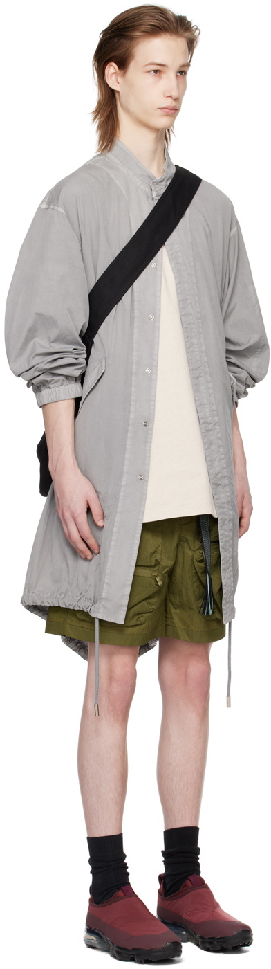 A. A. Spectrum Gray Sharka Coat