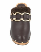 Maje Womens Mules & Clogs Chocolate in Brown