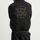 Drôle de Monsieur Men's Braided Slogan Jacket in Black