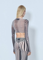 Jean Paul Gaultier Re-Edition The Body Morphing Crop Top
