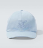 Ralph Lauren Purple Label Logo cotton twill baseball cap