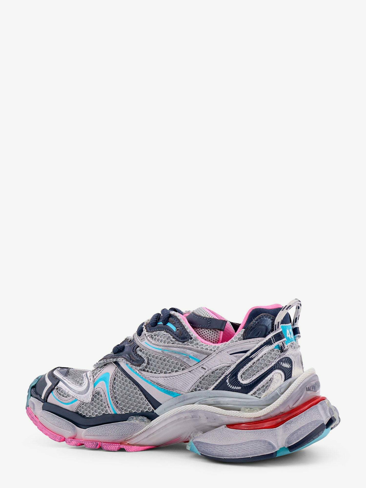 スニーカー Balenciaga Grey Runner 2 Sneakers Balenciaga Runner 2 Grey Mens Sneaker Balenciaga