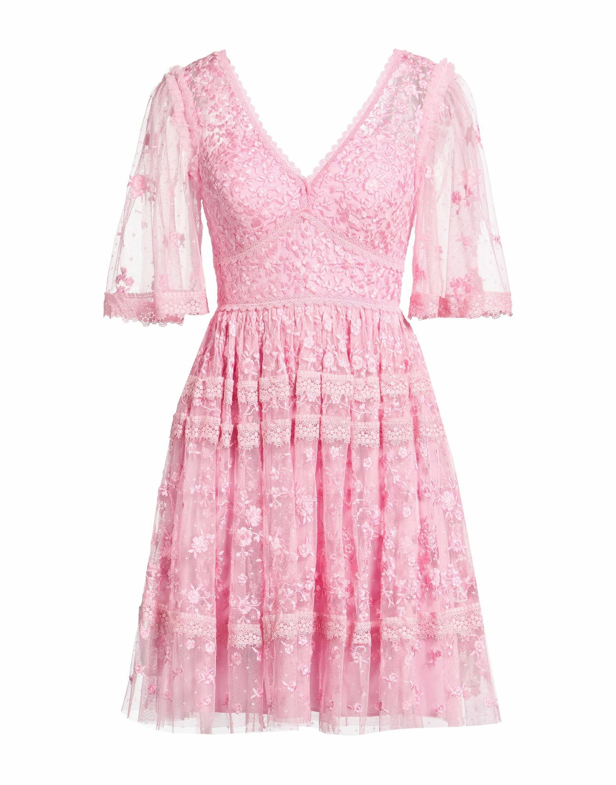 Needle & Thread Womens Mini dress in Pink