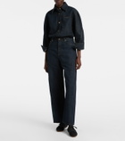Givenchy Slim leather-trimmed sneakers