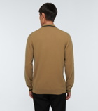 Burberry - Long-sleeved cashmere polo shirt
