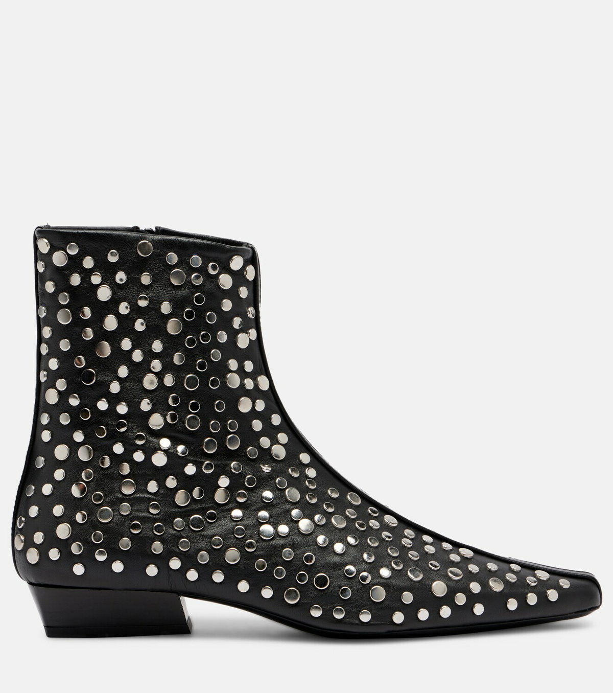 Staud Wally studded leather ankle boots