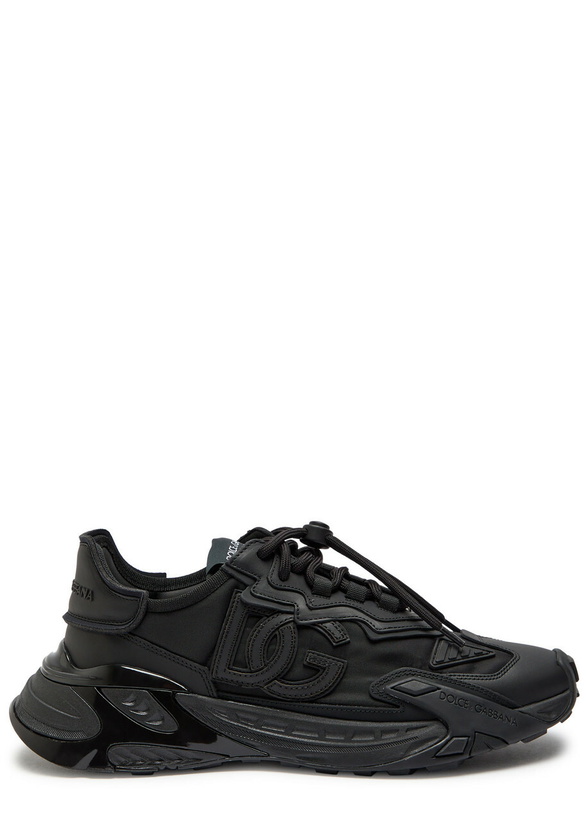 Photo: Dolce & Gabbana Day Faster Panelled Shell Sneakers Black