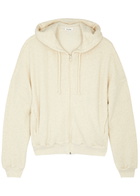 American Vintage Itonay Hooded Cotton-blend Sweatshirt Cream
