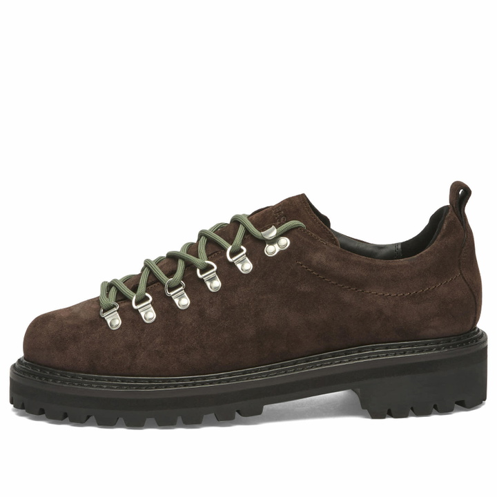 Photo: Bass Weejuns Men's Hiker Low Boot in Chocolate Suede