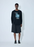 Yohji Yamamoto Gusset Long Sleeve T-Shirt