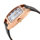 Hermes Cape Cod Quartz White Mother of Pearl Dial Ladies Watch 037654WW00