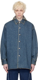 JieDa Indigo Over Denim Shirt