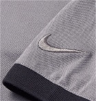 Nike Golf - Contrast-Trimmed Dri-FIT Piqué Golf Polo Shirt - Gray