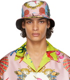 Versace Reversible Pink Trésor de la Mer Bucket Hat