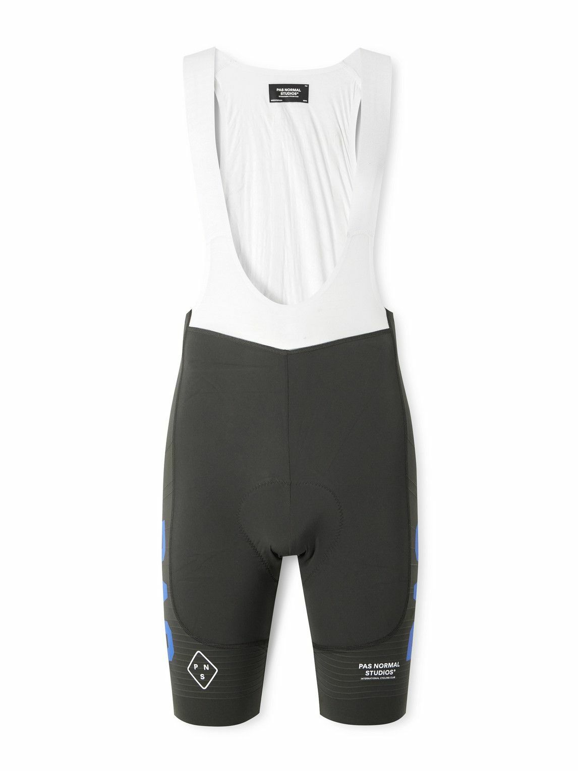 Pas Normal Studios - Mechanism Logo-Print Ripstop-Trimmed Cycling Bib Shorts - Green