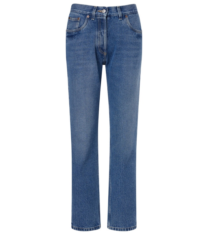 Photo: Prada Low-rise straight jeans