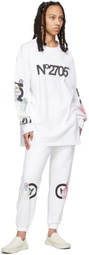 Aitor Throup’s TheDSA White Sponsor Pack Long Sleeve T-Shirt